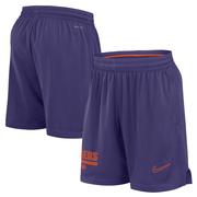 Clemson Nike Dri-fit Sideline Mesh Shorts